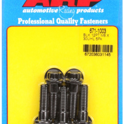 Śruby ARP M8 x 1.25 x 30 12pt black oxide bolts (5pcs)