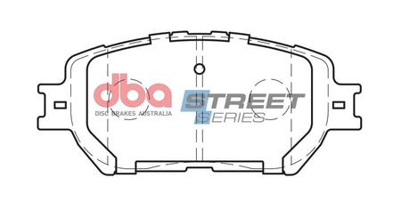Brake Pads Street Series Ceramic front - DB1462SS TOYOTA Camry MCV30 ACV30