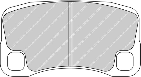 Ferodo Racing DS2500 hátsó fékbetét FRP3143H PORSCHE 911 997 Convertible Targa 997 