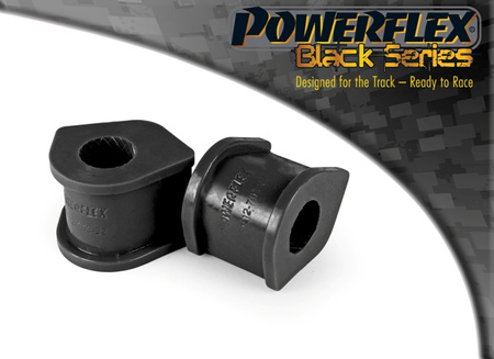 Priekinė apsaugos nuo riedėjimo juostos įvorė 22mm Powerflex poliuretano įvorė Black Series Toyota Aygo (2005 - 2014) PFF12-703-22BLK