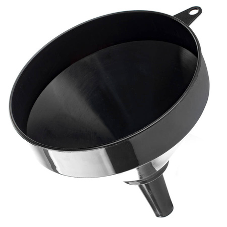 Large rigid funnel 24 cm straight