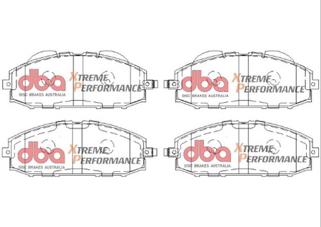 Bremsbeläge vorne DBA Brake Pads Street Performance ECE R90 certified - DB1361SP NISSAN Patrol Y61
