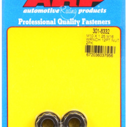 ARP M10x1.25 M16 Socket 12pt. Nut Kit (2 Pc.)