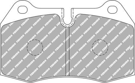 Ferodo Racing DS1.11 Vorderradbremsbelag FCP1561W HONDA Integra DC5 MINI R50,R53 R55 R56 R57 CLUBVAN Convertible Coupe R58 Roadster R59 NISSAN 350Z