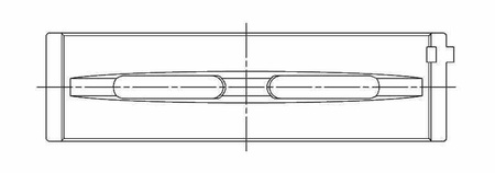 ACL Hauptlagerschale VAG 2.0L TFSI (EA888 Gen 3)  0.25mm