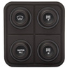 CAN keyboard Ecumaster - 4 RGB buttons
