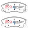 Brake Pads Street Series Ceramic front - DB1850SS CHEVROLET Captiva OPEL Antara VAUXHALL