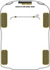 Tuleja stabilizatora przód 22.5mm   Powerflex Black Series Hyundai Santa Fe Models & Santa Fe CM (2005 - 2011) PFF26-103-22.5BLK