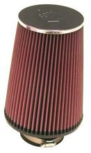 Cone filter K&N - mounting diameter 76mm, height 203mm