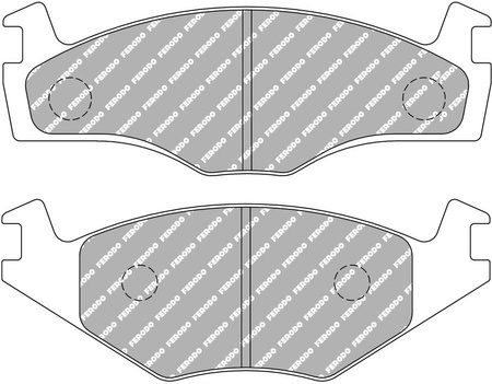 Ferodo Racing DS3000 brake pad front FCP392R SEAT Cordoba I Ibiza II VOLKSWAGEN Golf 1 2 4 Jetta PASSAT Polo Santana Scirocco Scirocco