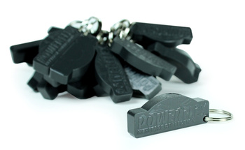 VERSCHIEDENE HERITAGE SCHLÜSSELANHÄNGER - PACKUNG MIT 25 STÜCK Powerflex Polyurethanbuchse Road Series Promotional Items POWERFLEX KEYRINGS KEYRING-HERITAGE