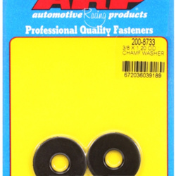 ARP Chamfer Washer 3/8 ID 1.20 OD Black 2 Pack