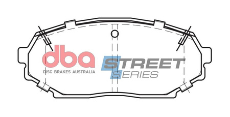 Brake Pads Street Series Ceramic front - DB1178SS MAZDA MX5 Mk1 NA