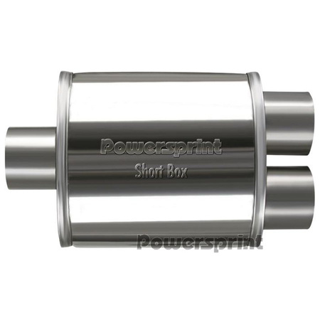 Univerzális Y Powersprint Short Box ovális hangtompító