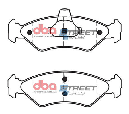 Klocki hamulcowe przednie DBA Brake Pads Street Series Ceramic - DB1373SS FORD Courier Fiesta Mk4 Puma MAZDA 121
