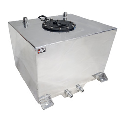 Ezüst IRP alumínium üzemanyagtartály, 30L, üzemanyagszint érzékelővel