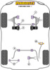 Tylna tuleja drążka stabilizatora 18mm Powerflex Road Series Ford C-Max Models & C-Max / Grand C-Max MK2 (2011 - 2019) PFR19-1204-18