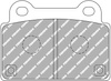Ferodo Racing DS2500 brake pad rear FCP4168H MITSUBISHI LANCER Saloon CY/Z_A 