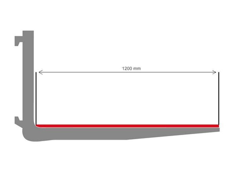 Fork pads 1200x80 - MPBS