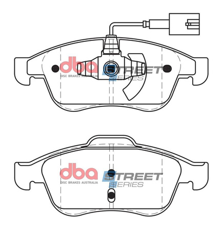 DBA Brake Pads Utcai sorozat első fékbetétek Kerámia - DB2312SS ALFA ROMEO Giulietta 940