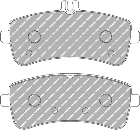 Ferodo Racing DS1.11 galinės stabdžių kaladėlės FCP5108W MERCEDES AMG GT C190 X290 W205 Convertible A205 C205 S205 W222 V222 X222 A217 C217,