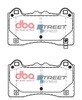Bremsbeläge vorne DBA Brake Pads Street Series Ceramic - DB15025SS FORD Focus Mk3