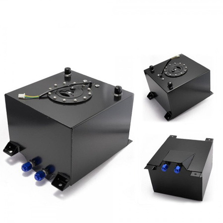 IRP black 20L aluminum fuel tank with fuel level sensor