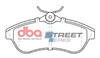 Bremsbeläge vorne DBA Brake Pads Street Series Ceramic - DB2043SS CITROEN C2 C3 Pluriel