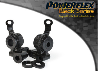 Front Wishbone Rear Bush & Bracket Powerflex Polyurethane Bush Black Series Mini R56/57 Gen 2 (2006 - 2013) PFF5K-201BLK