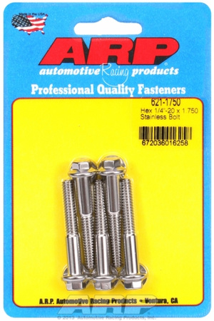 Śruby ARP "1/4""-20 x 1.750 hex SS bolts" (5pcs)
