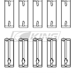 Panewki główne King Racing MAZDA B6, B6-T, ZM, B3, B5 - MB5304XP.026