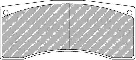 Ferodo Racing DSUNO brake pad front FRP3140Z CITROEN C3 DS3 FIAT 124 FORD Fiesta HYUNDAI i20 NISSAN Micra PEUGEOT 208 PROTON IRIZ RENAULT Clio RENAULT-ALPINE A110 SKODA Fabia TOYOTA YARIS VOLKSWAGEN Polo,