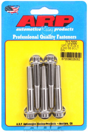 Śruby ARP "5/16""-24 x 2.000 12pt SS bolts" (5pcs)