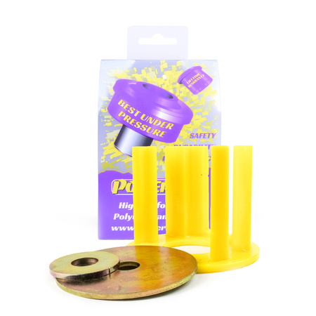 Apatinis variklio laikiklio įdėklas (didelis) Benzinas / sureguliuotas dyzelinas Powerflex poliuretano įvorė Road Series Audi A3 / S3 / RS3 A3 / S3 / RS3 8P (2003 - 2012) S3 MK2 8P (2006-2012) PFF85-504