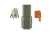 Wtyczka 6 pinowa Turbosmart Wastegates eGate 6 Way Sensor Socket Kit suits DTM Connector
