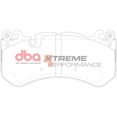 Bremsbeläge vorne DBA Brake Pads Xtreme Performance Hawk HB731x.620 - DB15033XP MASERATI Quattroporte M156 MERCEDES-BENZ AMG GT 4 Door Coupe 43 4Matic 53 63 S C Roadster R C-Class W204 C63 W205 Cabriolet A205 C204 C205 Estate S204 S205 CL-Class C216
