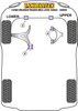 Tuleja stabilizatora przód 31mm Powerflex Road Series Toyota Land Cruiser Prado J120 (2002 - 2009) PFF76-803-31
