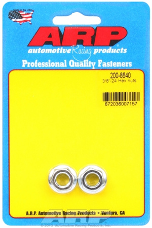ARP 3/8-24 hex nut kit (2pcs)