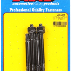 ARP HP Dominator carb stud kit. w/ 1"" spacer