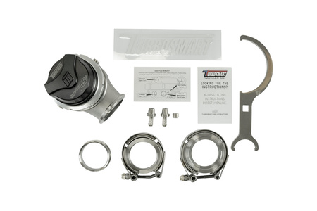 Internal wastegate actuator GenV HyperGate45 35psi Black