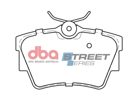 Bremsbeläge hinten DBA Brake Pads Street Series Ceramic - DB1389SS FIAT Talento NISSAN NV300 Primastar OPEL Vivaro Combi Life RENAULT Trafic CPV Passenger VAUXHALL VOLKSWAGEN Caravelle Transporter Kombi
