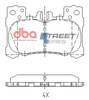 Brake Pads Street Series universal - DB15151SS