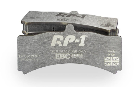 DP8012RP1 - Zestaw wyścigowych klocków hamulcowych seria RP-1 Racing EBC Brakes