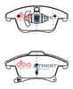 Bremsbeläge vorne DBA Brake Pads Street Series Ceramic - DB2405SS FORD Galaxy Mk3 Mondeo Estate Mk5 Hatchback Saloon S-Max Mk2
