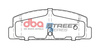 Klocki hamulcowe tylne DBA Brake Pads Street Series Ceramic - DB417SS