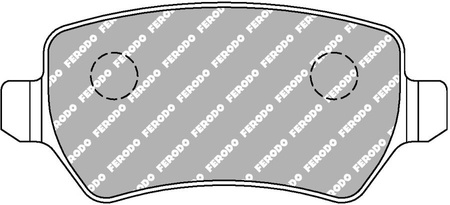 Ferodo Racing DS2500 brake pad rear FCP1521H CHEVROLET Astra Hatchback Saloon Corsa Estate CHRYSLER Concord KIA Venga ASTRA G Convertible Saloon H GTC TwinTop CORSA C MERIVA B ZAFIRA A B VAUXHALL Mk IV G Convertible V H Sport Hatch H ASTRAVAN G CORSAVAN