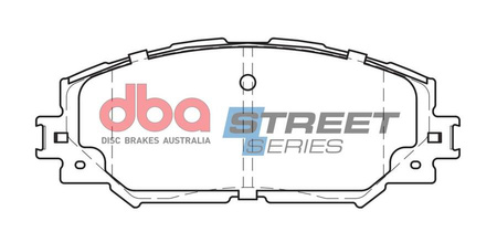 Vordere DBA-Bremsbeläge Street Series Keramik – DB1802SS