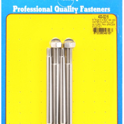 ARP 5/16-24x4.500 SS hex WP pulley w/ 3.250" fan spcr stud