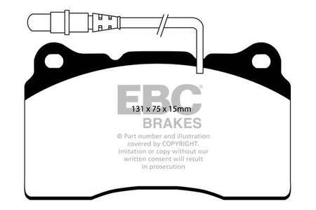 DP1419 - Ein Satz Bremsbeläge serie ULTIMAX2 EBC Brakes