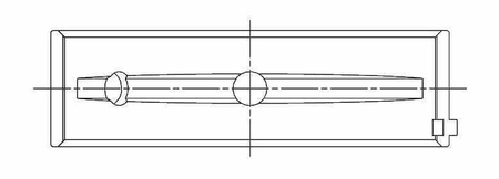 ACL pagrindinis guolio korpusas Chevy L86/LT1/LT4 .020